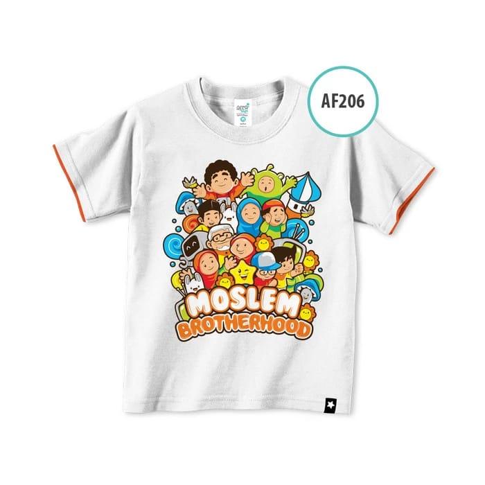 Gambar Kaos Anak Afrakids Lengan Pendek Kode AF238 Pakaian Fashion - AF206, L dari AlyaShop & Stationery undefined Tokopedia