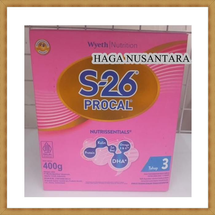 Gambar S26 S-26 Procal Tahap 3 Vanilla 400gr 400gram (Usia 1-3 Tahun) dari Haga Nusantara undefined Tokopedia
