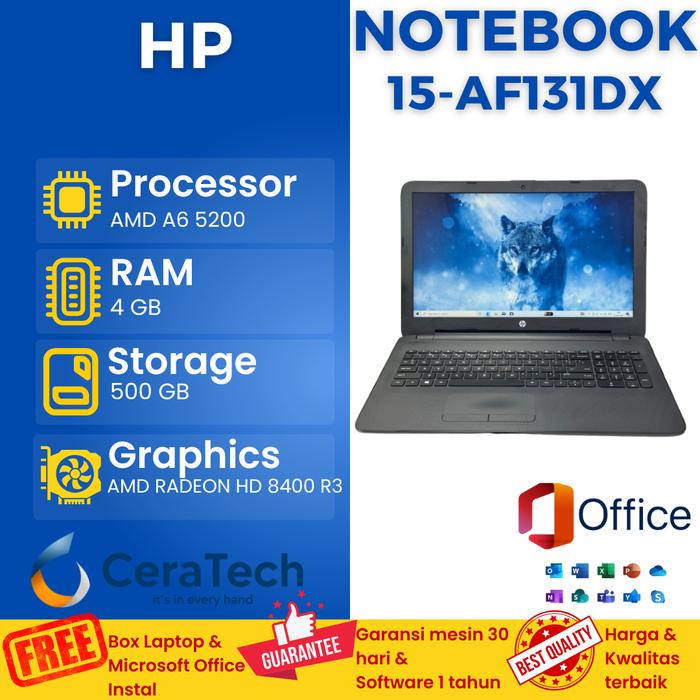 Computers Hp Notebook 15 Amd A6 Jual LAPTOP HP NOTEBOOK