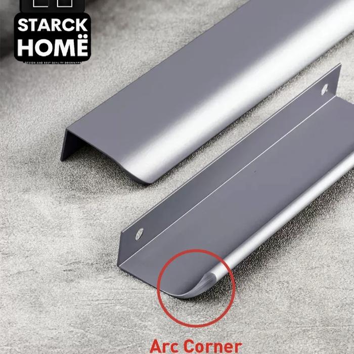 Jual Tarikan lemari laci cabinet pull hitam, brushed gold dan grey High ...
