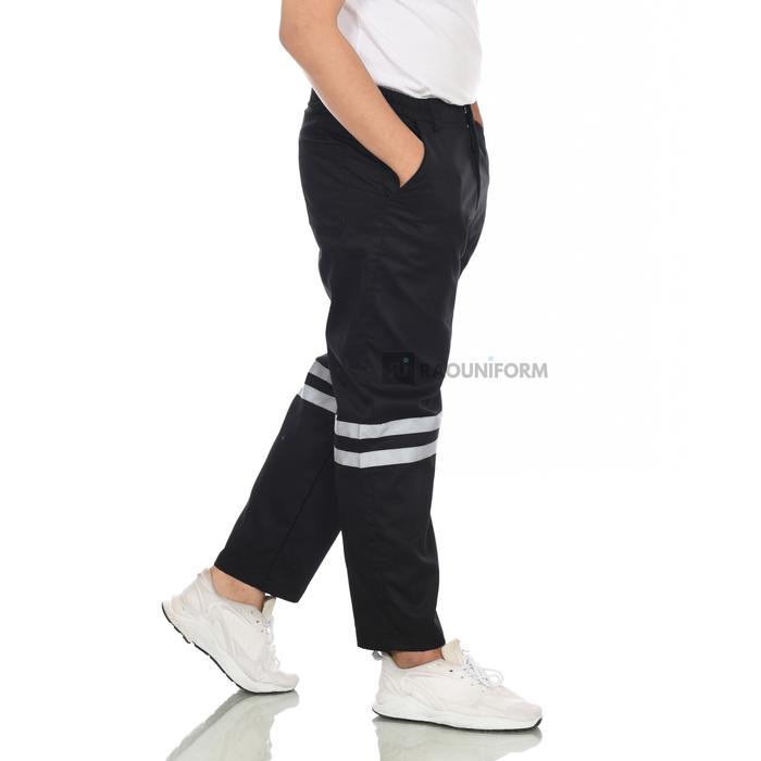 Gambar Wearpack safety setelan celana/celana kerja wearpack/celana safety - Hitam, XXXL dari RAOUNIFORM undefined Tokopedia