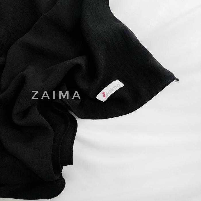 Gambar Jilbab Malay Bergo Putar Curve Instan Syar'i Soft Pad Hijab Pelintir Oval Airflow Crinkle Premium - Hitam-B. Crnkle dari Zaima_NEW undefined Tokopedia