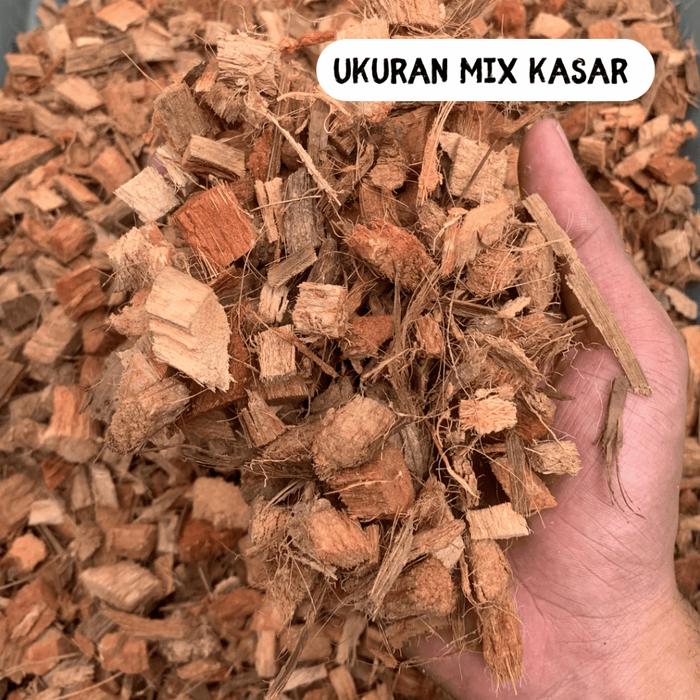 Gambar Workplant - Coco Husk Cocochip Media Tanam Atau Alas Substrat Kandang Reptile Siap Pakai - Mix Kasar dari workplant official undefined Tokopedia