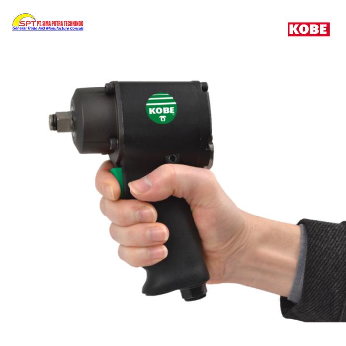 Gambar Air Impact Pembuka baut angin kompresor 1/2" (Stubby Impact Wrench-Twin hammer) Kobe dari Sima Putra Store undefined Tokopedia