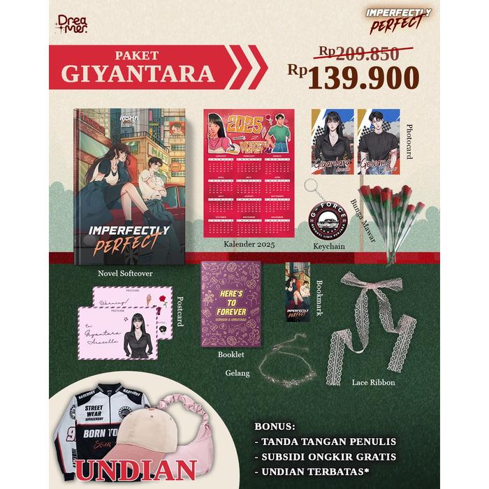 Gambar Buku Novel Imperfectly Perfect - Riska - Dreamer - Bumifiksi - Giyantara dari bumifiksijakarta undefined Tokopedia