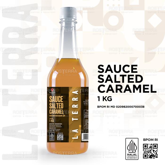 Gambar Sauce Salted Caramel Premium Flavor Minuman Saos Sirup Rasa karamel Asin 1 LIter La Terra dari LaRosterra Coffee Jakarta undefined Tokopedia