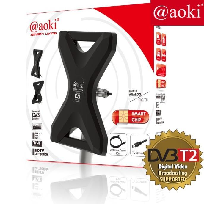 Gambar Aoki Antena Tv In/Outdoor Digital Dvb-T2 Booster Power Inserter At5000 Tbk dari Anji stoore undefined Tokopedia