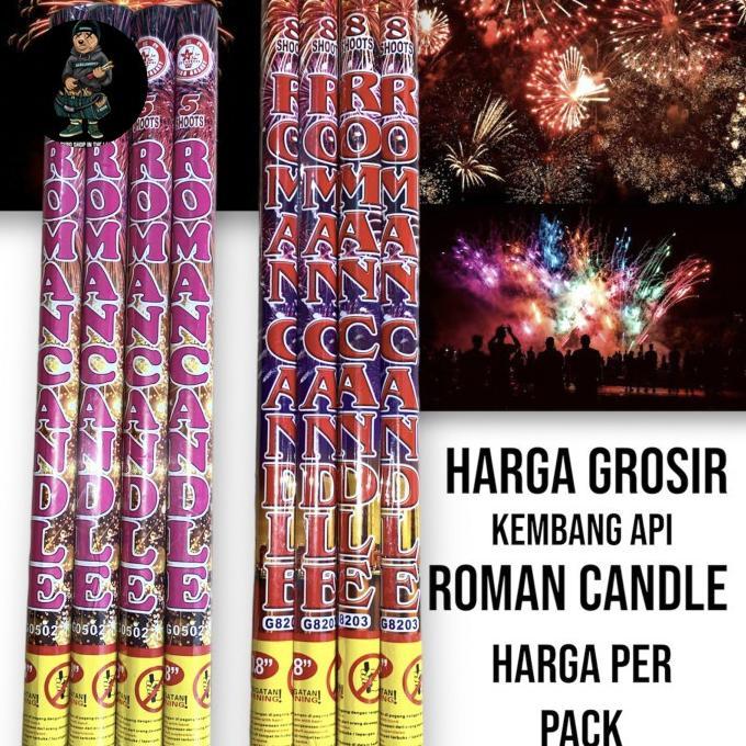 Gambar A Best Kembang Api Petasan Roman Candle 0.8 Inch Harga Grosir Termurah - 5 SHOTS 4batang dari fish&#39;1 undefined Tokopedia