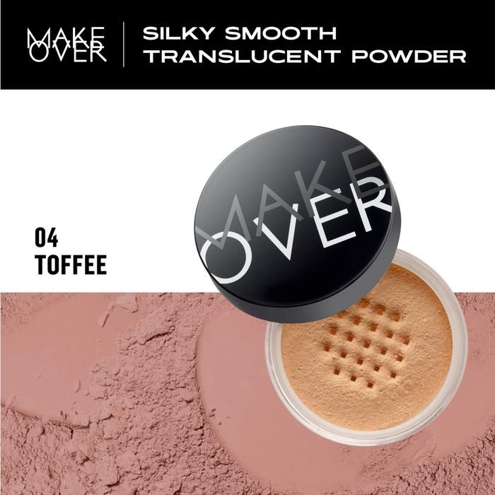 Gambar MAKE OVER - Silky Smooth Translucent Powder Original - 04 Toffee dari Ais Beauty. undefined Tokopedia