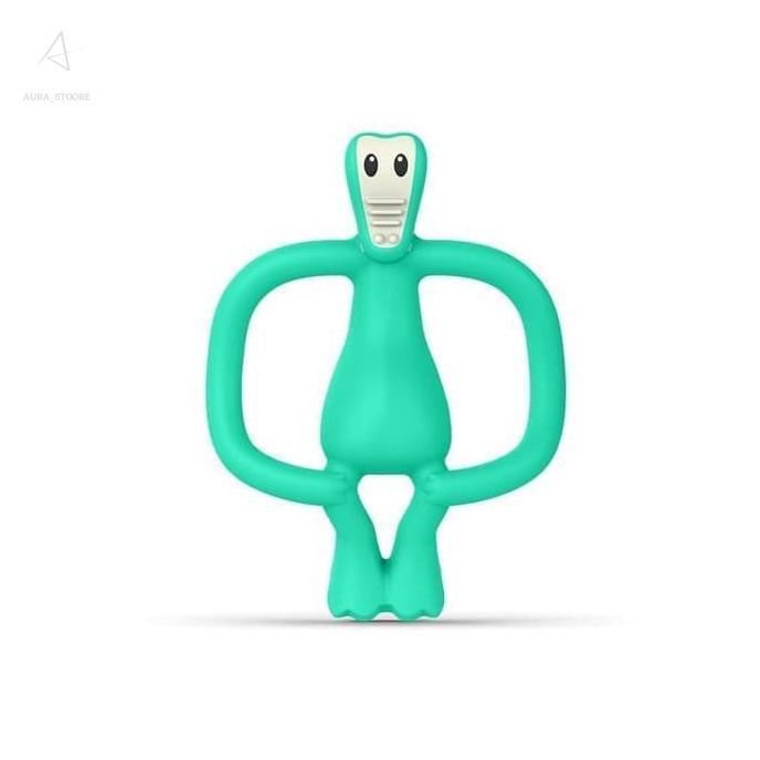 Gambar HIGH QUALITY MATCHSTICK MONKEY ANIMAL TEETHER - Crocodile dari Aura_Stoore undefined Tokopedia