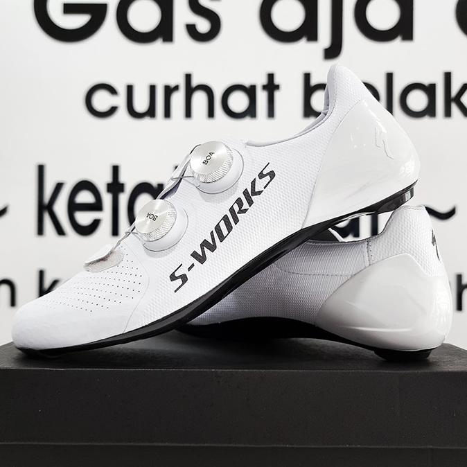 Gambar BikeAddict Sepatu Cleat Sepeda S-Works 7 Road Shoes - White - 38 dari BikeAddict Store undefined Tokopedia