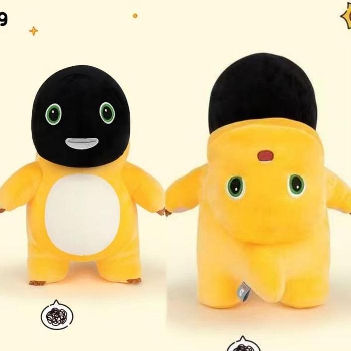 Gambar (Larana) Boneka Nailong Black Head_Mainan Viral. Nailong Kepala Hitam_Boneka Dino_Boneka Lucu_Boneka Kuning_Quality Import Hadiah Ulang Tahun - Nalong 40cm, Ready stok dari boneka larana toko undefined Tokopedia