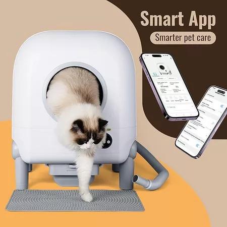 Gambar Automatic Self Cleaning Smart Litter Box /Smart Kucing Litter Box - wifi+APP+Camera dari The Band There undefined Tokopedia