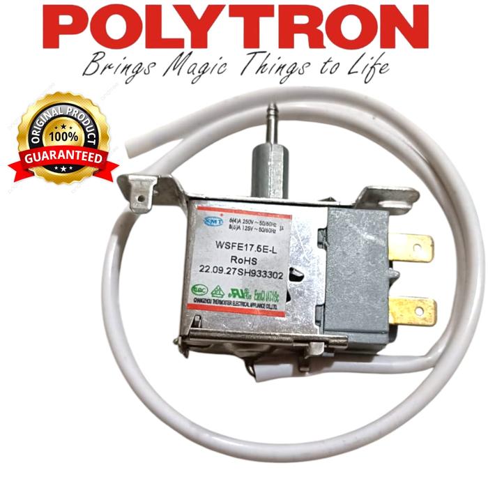 Gambar THERMOSTAT TERMOSTAT PENGATUR SUHU  KULKAS POLYTRON 1 PINTU ORIGINAL dari sparepat mesin cuci ac kulkas undefined Tokopedia