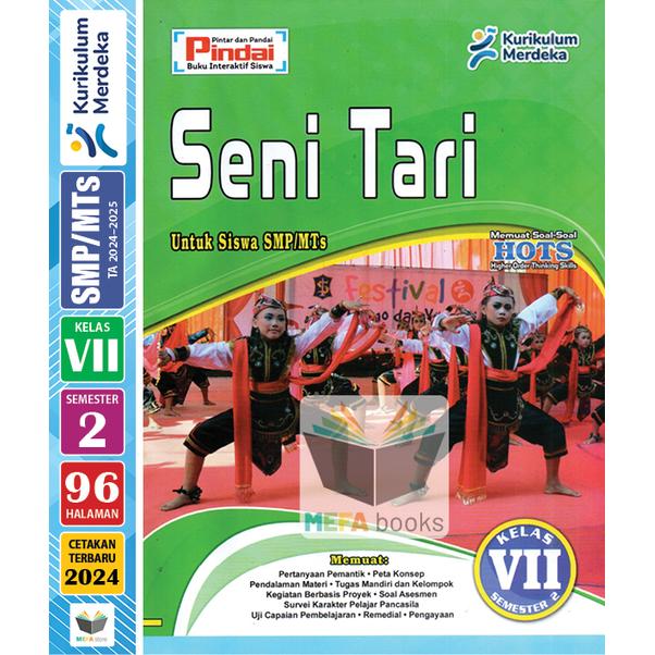 Gambar LKS Pindai SMP Kelas 7 Semester 2 & 1 Kurikulum Merdeka CV Arya Duta - SMT2/S Tari dari MEFA books undefined Tokopedia