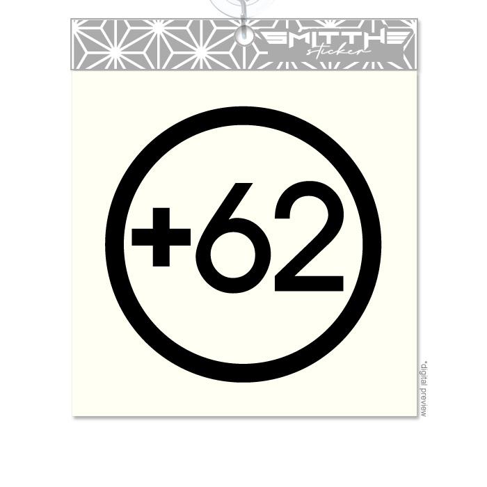 Gambar Stiker Warga +62 Logo Cutting Sticker aksesoris Mobil Motor - Hitam, 6 dari Smitthe undefined Tokopedia