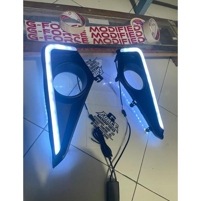 Gambar [BARU] COVER FOGLAMP CUSTOM DRL VELOZ 2022 2023 2024 RGB - Putih-kuning, Tanpa foglamp dari Adinda Caes shop undefined Tokopedia