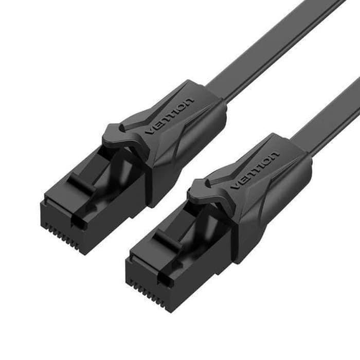 Gambar Vention Kabel LAN Cat6 - UTP Gigabit Ethernet Cable RJ45 - 1/1.5/2/3/5/8/10 Meter - Flat - IBA, 1m dari Idos Thing undefined Tokopedia