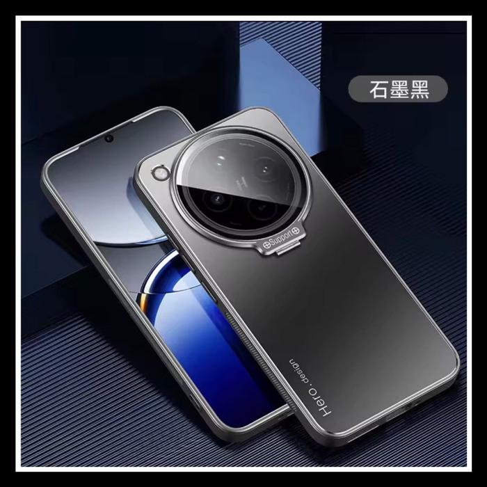 Gambar Oppo Find X8 / X8 Pro Lens Pro Bracket Original Casing Hard Case Soft Silicone Stand Bumper Cover - HITAM., OPPO FIND X8. dari Case Thebest undefined Tokopedia
