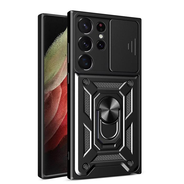 Gambar Case For Infinix Hot 30i Hot 40 Pro Hot 40i Hot 50 5g Hot 50 4g Hot 50 Pro Plus 4g Hot 50i armor Defence Series Ring shield Armor hard case - BLACK, HOT 30I dari Importking undefined Tokopedia