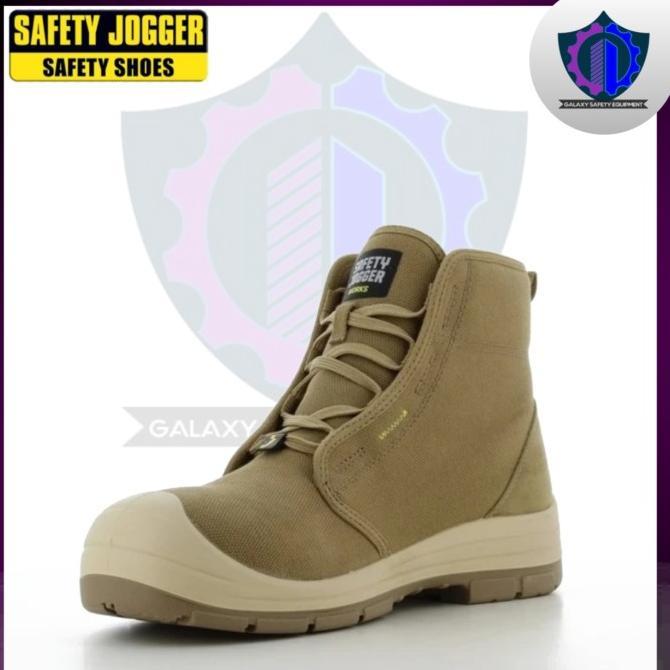 Gambar Sepatu Safety Jogger Ecodesert S1P Safety Shoes Anti Paku Jogger Bulanana576 - 42, Beige AH6 dari Asahata Store undefined Tokopedia