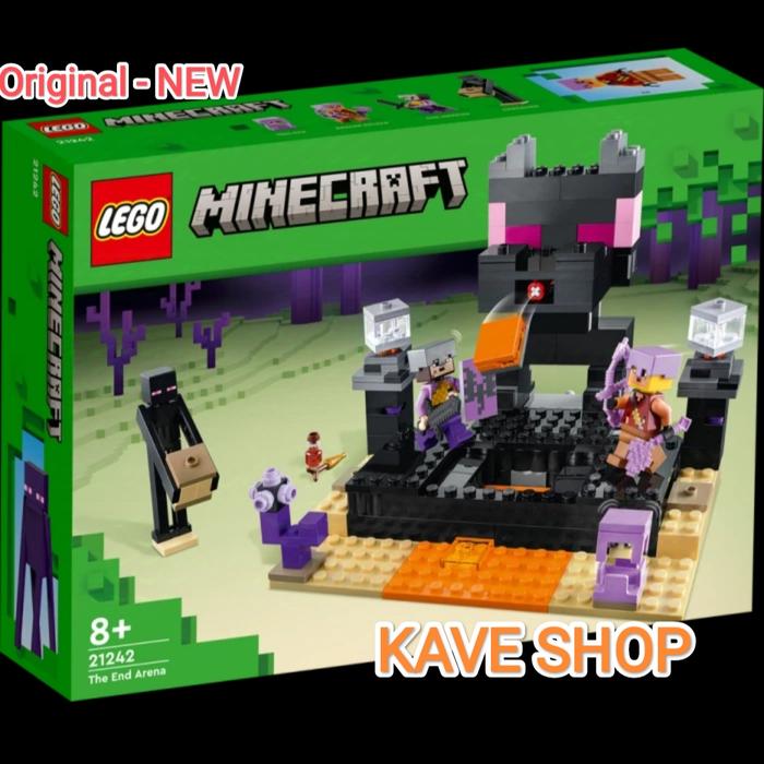 Gambar LEGO 21242 Minecraft : The End Area dari Kave.Shop undefined Tokopedia