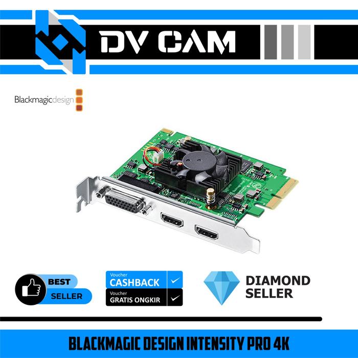 Blackmagic Design Intensity Pro 4k Pci Express Intensity 4k Pro