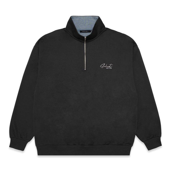 Gambar Niko And Half Zip Pullover Jacket - Black, M dari DARIO.ID undefined Tokopedia