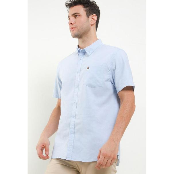 Gambar Hush Puppies Kemeja Pria Dillion 2 Light Blue Termurah Ready Terbaik - S, Biru Muda dari Jamukha undefined Tokopedia