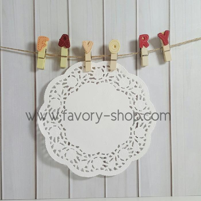 Gambar Paper Lace Doilies 8.5 Inch Warna / Kertas Alas Renda (isi 100 lbr) - white dari Favory Shop undefined Tokopedia