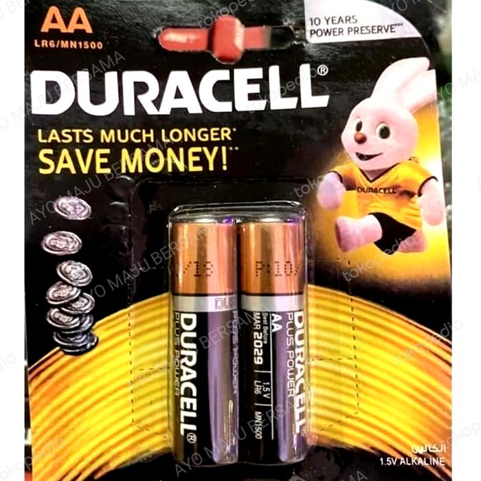 Gambar DURACELL AA R6 1,5V ALKALINE BATERAI BATRE ALKALINE 1,5V AA DURACELL dari AYO MAJU BERSAMA 2 undefined Tokopedia