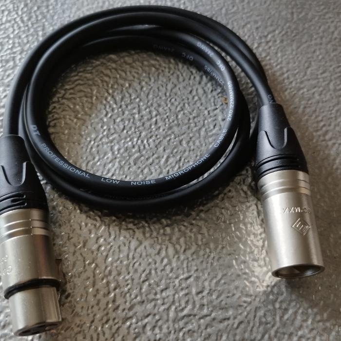 Gambar Kabel Audio - Microphone 1 Meter Premade - Just Plug and Play - DT AUDIO dari Join Audio, By: HARVIN undefined Tokopedia
