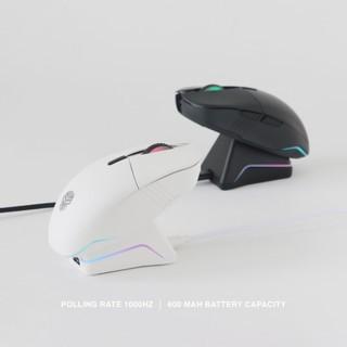 Gambar REXUS SHAGA RX-130 RGB WIRELESS Gaming Mouse - WHITE V2 dari GGSTORESBY undefined Tokopedia