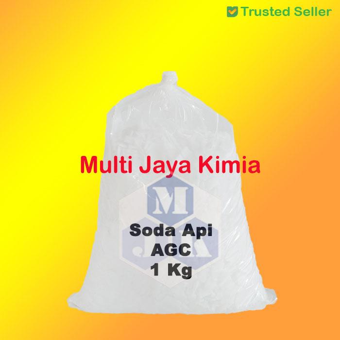 Gambar Caustic Soda ASAHI / Soda Api ASAHI / NaOH 1Kg - AGC dari Multi Jaya Kimia undefined Tokopedia