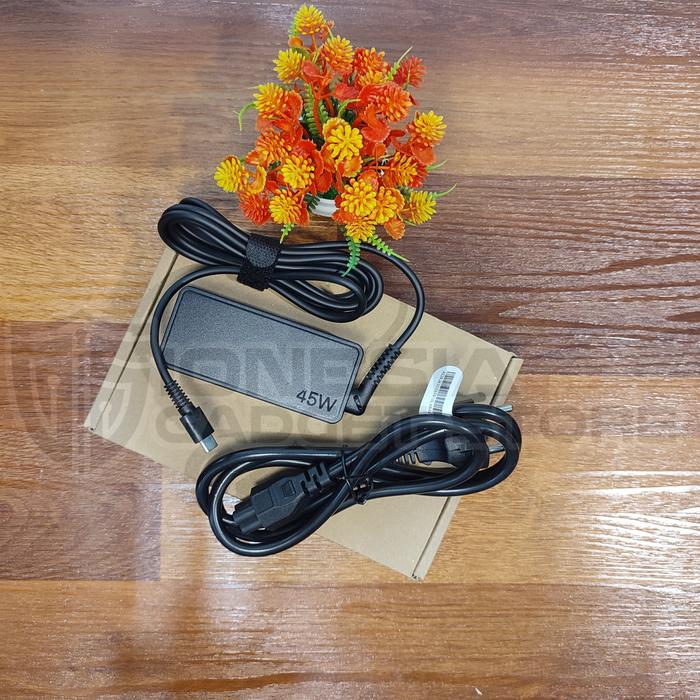 Gambar Adaptor Charger Casan Lenovo TypeC 65W | 45W - 65w - 45 W dari Ionesia.Gadget.Store undefined Tokopedia