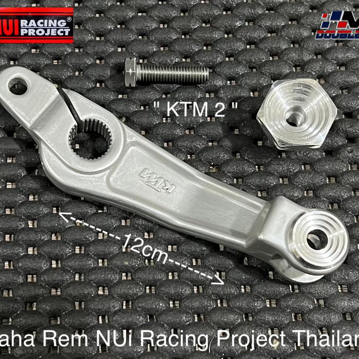 Gambar Tuas Paha Rem Belakang Nui Slot Lurus Original Stelan Stainless - KTM 2 dari Double M Motoparts undefined Tokopedia
