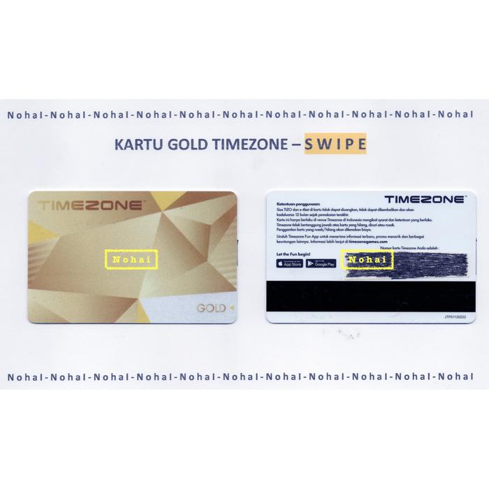 Gambar Kartu Timezone Power Card Timezone Gold Card Timezone - Swipe dari Nohai undefined Tokopedia