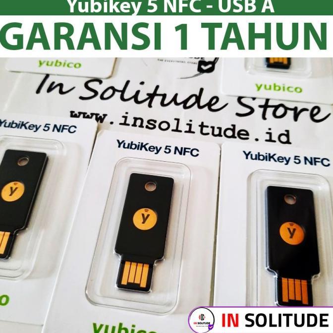 Gambar Yubikey Yubico 5 5C NFC Security Key USB & Two Factor Authentication - USB A dari Al-Wadud Yang Maha Mengasihi undefined Tokopedia