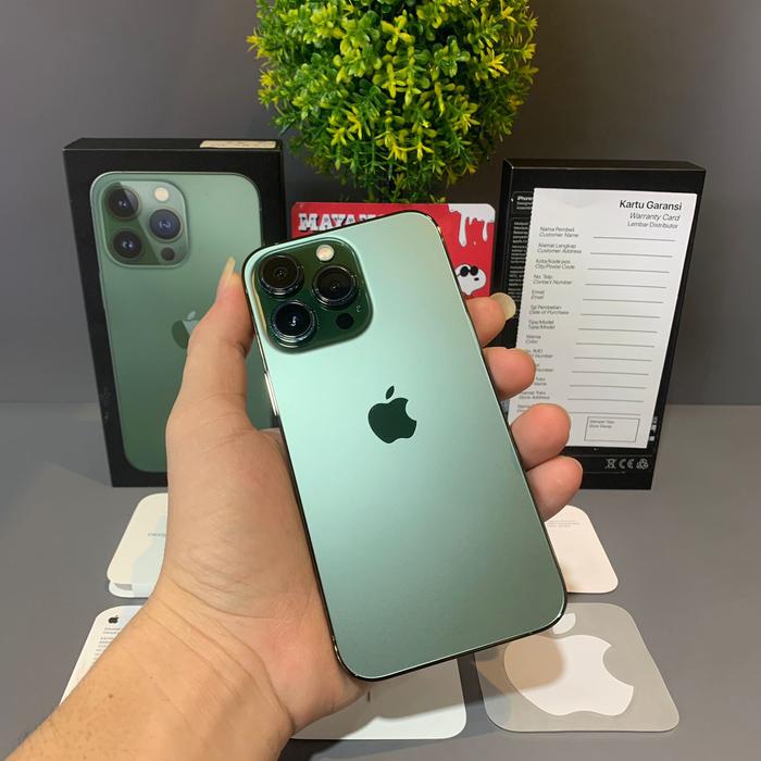 Gambar (iBox ) iphone 13 pro max 256gb second fullset - Alphine Green, 256 gb dari Mayang’s Cellular undefined Tokopedia