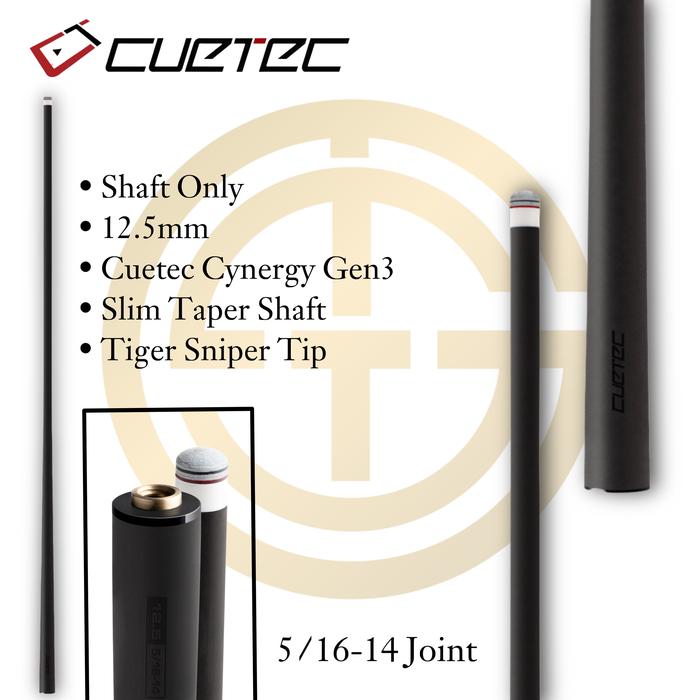 CUETEC GHOST プレイキュー シャフト12.5mm CUETEC GHOST プレイキュー