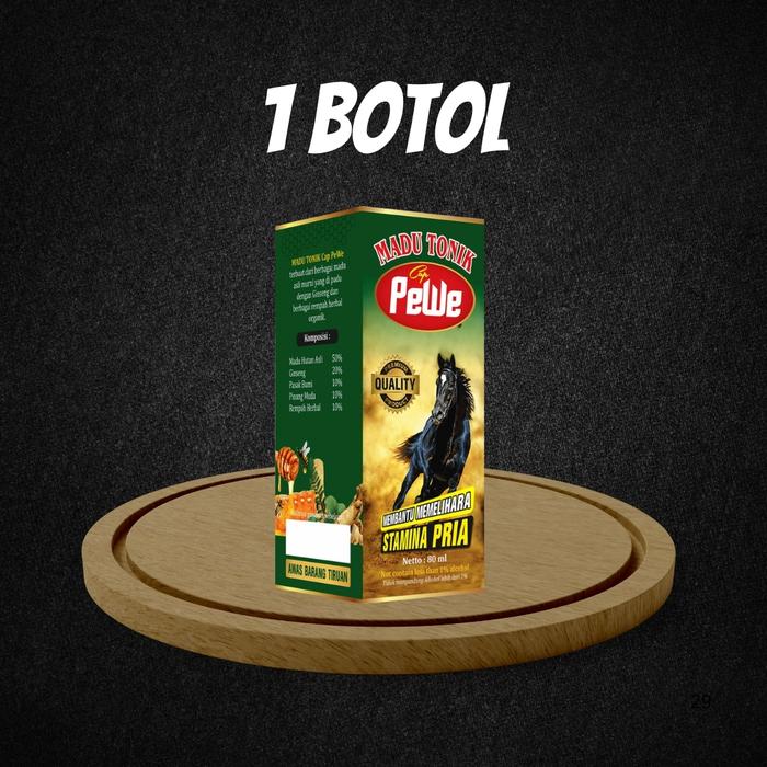Gambar Madu Tonik Pewe Asli Madukuat Herbal Stamina Pria Kuat Tahan Lama di Ranjang Tanpa Efek Samping 80ML - 1 Botol dari kopikumoncer undefined Tokopedia