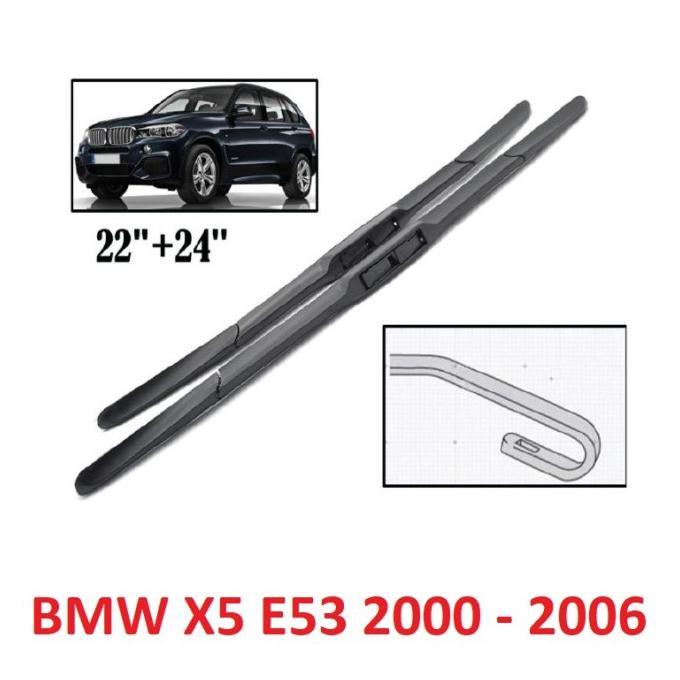 Gambar ** BMW E53 E70 F15 X5 Wiper Frameless Karet Hi Performance Sepasang ** - E53 dari SELKOM STORE undefined Tokopedia