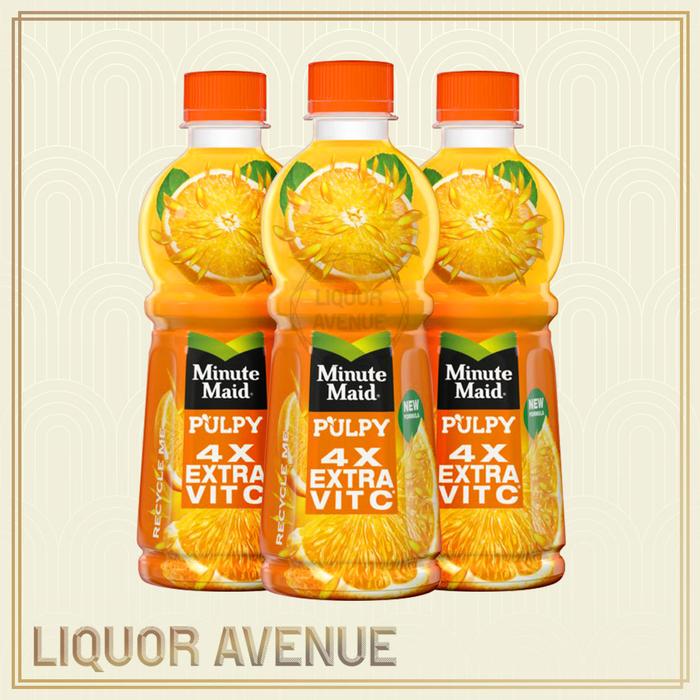 Gambar Minute Maid Pulpy Orange Botol 300ml - 1 Botol dari Liquor Avenue_NEW undefined 5 Tokopedia