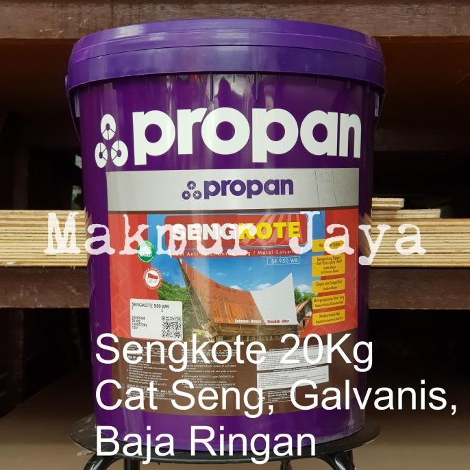 Gambar Sengkote Pail 20Kg Cat Seng Galvanis Baja Ringan SK-950 Anti Karat - Red Oxide dari Al-Muhsi Goods undefined Tokopedia