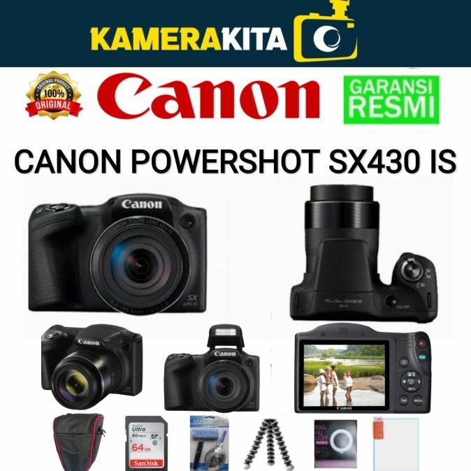 Jual Ready Stock Canon Powershot Sx430 Is Wifi Kamera Digital