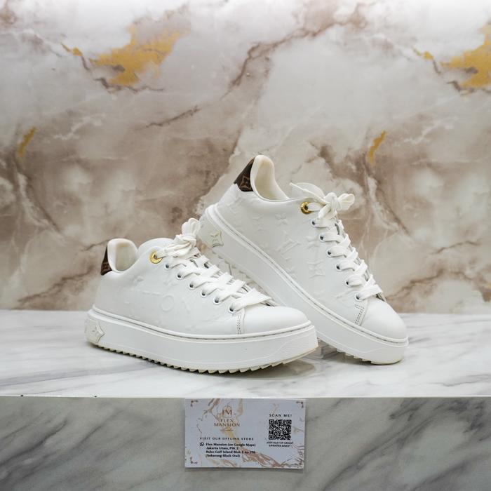 Louis Vuitton Time Out Sneaker 38 Garansi 100 Authentic