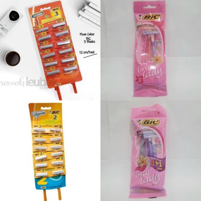 Gambar BIC 1 2 3 Blade dan Twin Lady Shaver Alat Cukur Jenggot Kumis Ketiak - BIC 3 Blade dari Alnay_id undefined Tokopedia