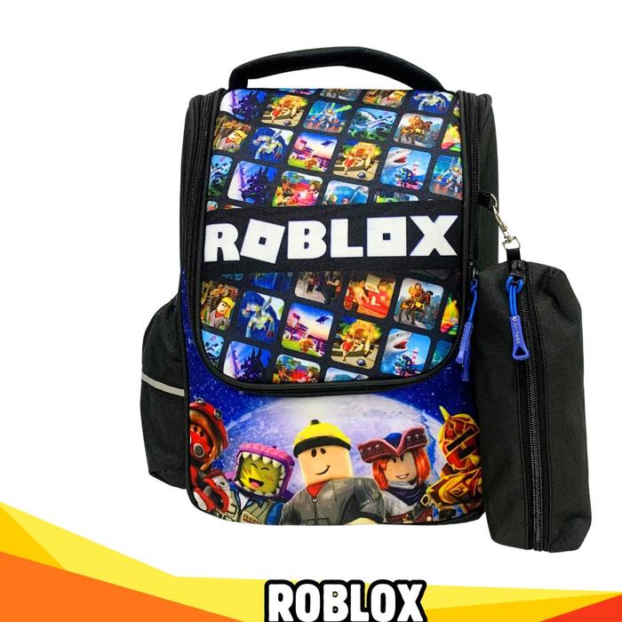 Gambar Tas Sekolah Anak Laki Laki TK-PAUD karakter Roblox Ransel Ngaji Anak Cowok Keren Gratis Kotak Pensil - ROBLOX dari ideastar undefined Tokopedia