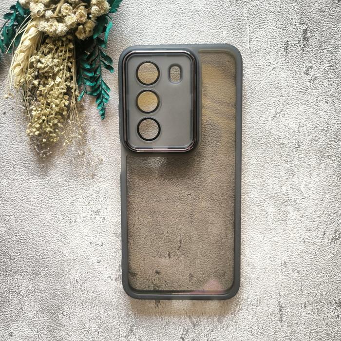 Gambar Softcase Infinix Hot 50 4G / 5G Case Dual Tone Candy Color Premium Ring Bump Casing Camera Protector - Hitam, Hot 50 4G dari ArmiTech undefined Tokopedia