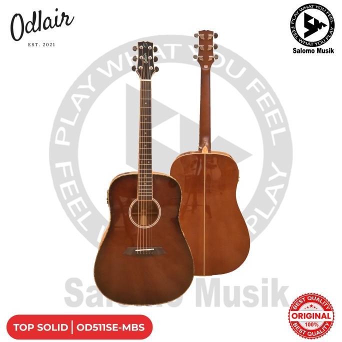 Gambar GITAR AKUSTIK ELEKTRIK ODLAIR CAPELLA TOP SOLID OD511SE PREAMP BACCUS BERRY ORIGINAL BERKUALITAS - MBS Bacus Berry dari Home Classic 12 undefined Tokopedia